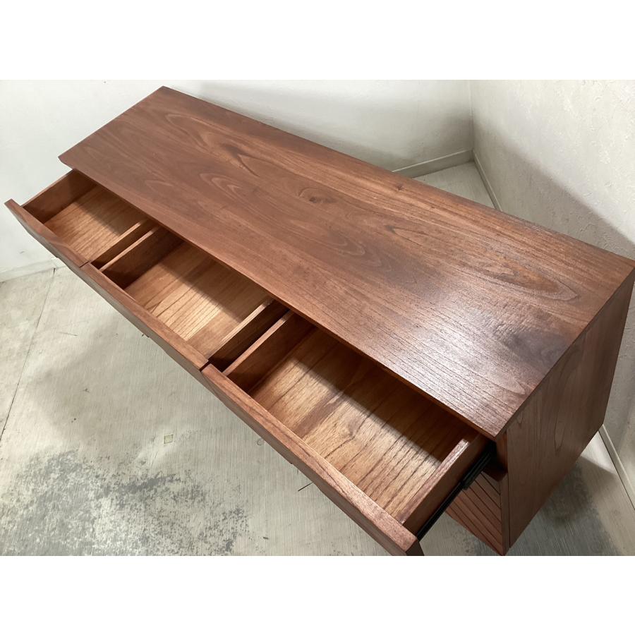 期間限定10％OFF!!】北欧 ヘリンボーン キャビネット ミンディ 無垢材 