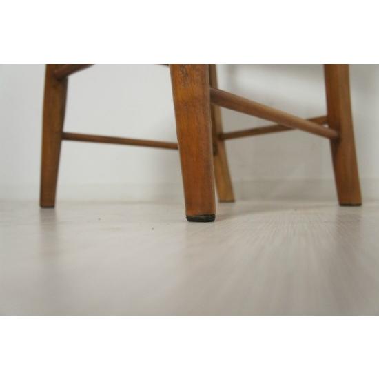 英国アンティーク調 チャーチチェア ボックス付 クロス マホガニー教会