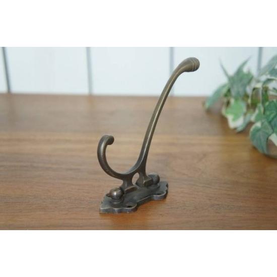 アンティーク調 ウォール ハンガーフック 真鍮製 可変 : 81jpstore