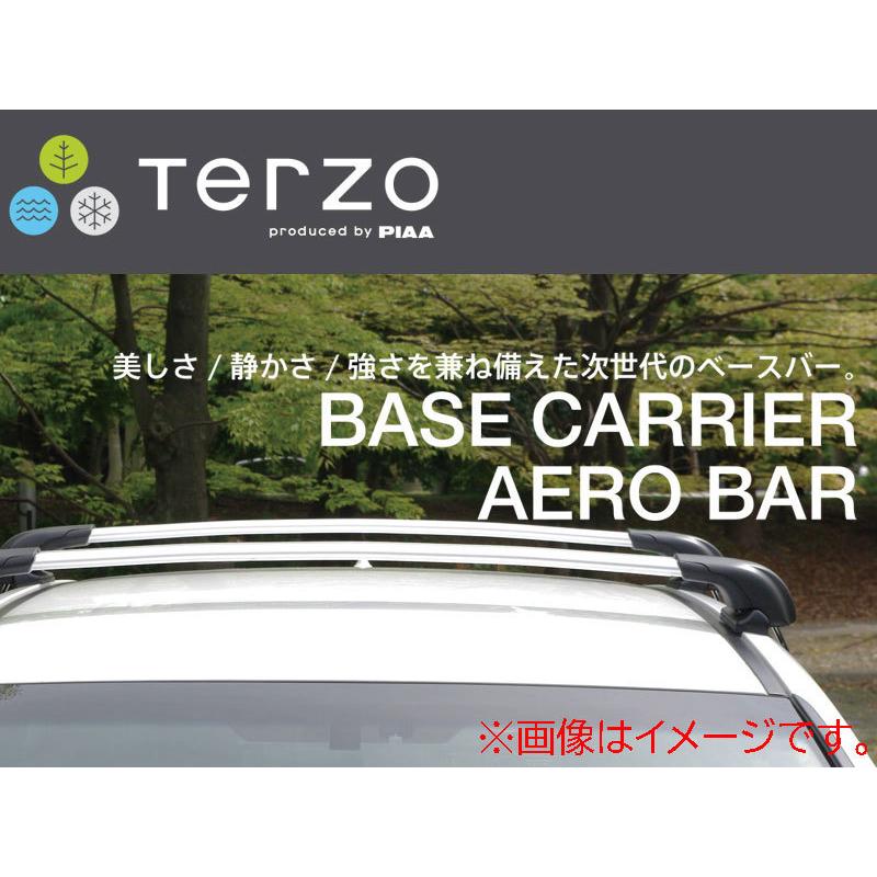 Terzo テルッツォ  by PIAA  ベースキャリア フット 4個入 ボルトオンタイプ ブラック エアロバー用 ロック付 EF101A ピア