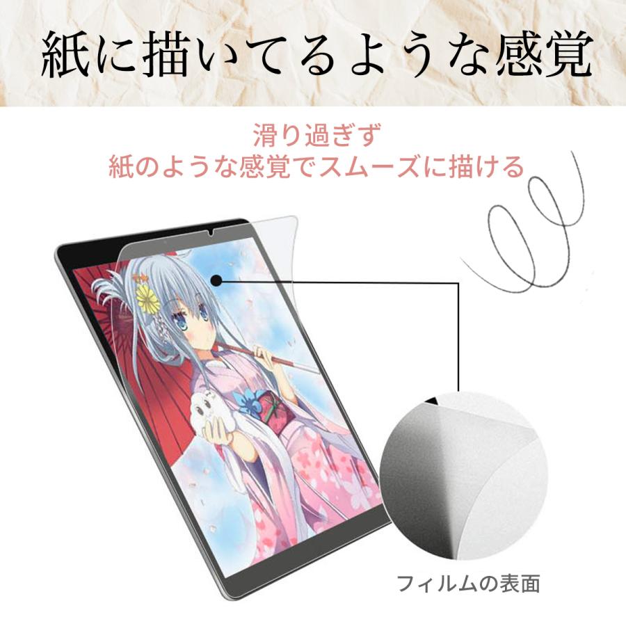 iPad mini 6 第6世代 保護 フィルム ペーパーライク ケント紙 紙のよう