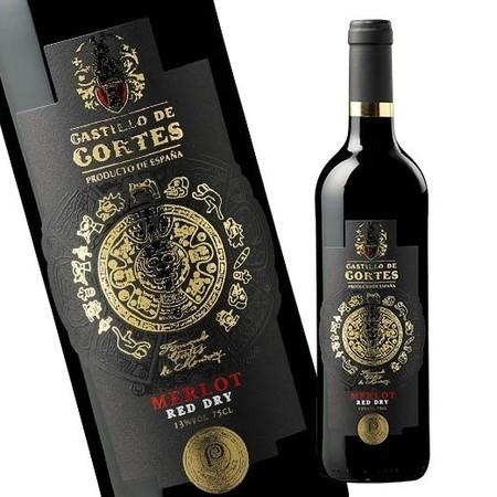 ワイン 赤 カスティージョ・コルテス・メルロー ＶｄＴカスティーリャ 赤 フルボディ ７５０ｍｌ｜mywine