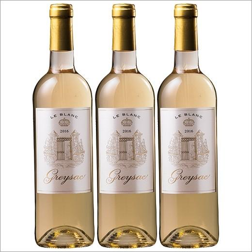 ワインセット 白 シャトー グレイサック ブラン’１６  ３本セット 白ワイン ボルドー｜mywine