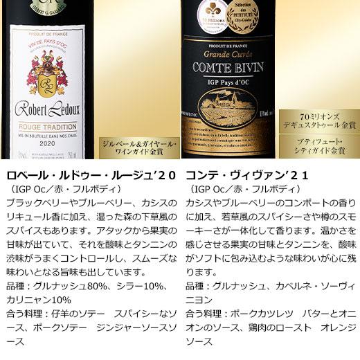 ワイン ワインセット フランス金賞赤白スパークリング12本セット 第11弾 送料無料 wine set｜mywine｜08