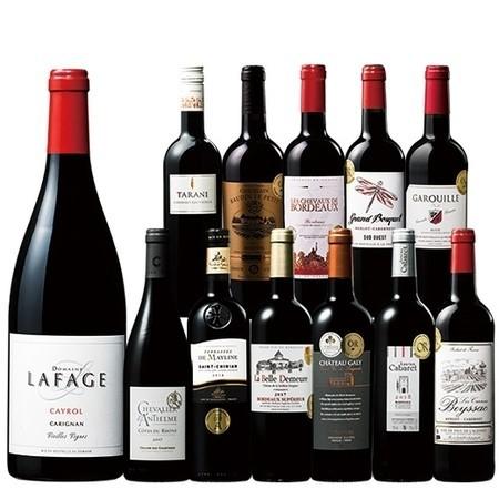 ワイン 赤ワインセット フランス各地金賞＆高評価赤ワイン１２本セット第１５弾 送料無料｜mywine