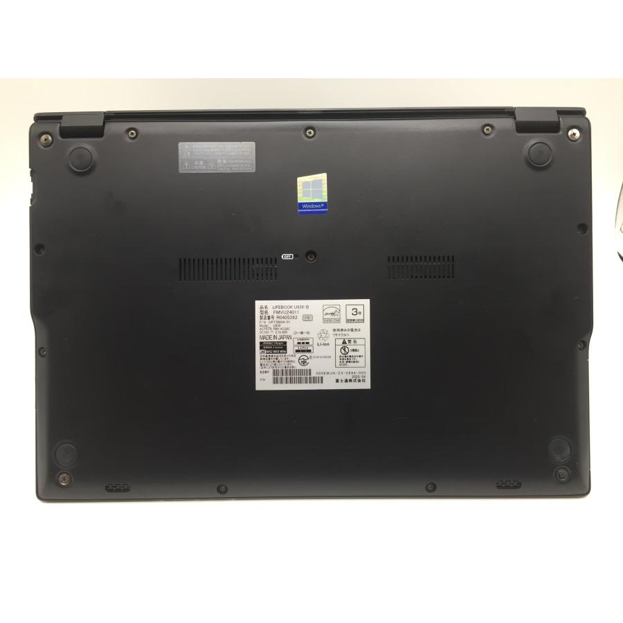 LIFEBOOK Fujitsu U939/B / i5 8365U 8GB 256GB 13.3インチ フル LIFEBOOK Fujitsu U939/B / i5 8365U 8GB 256GB 13.3インチ フル