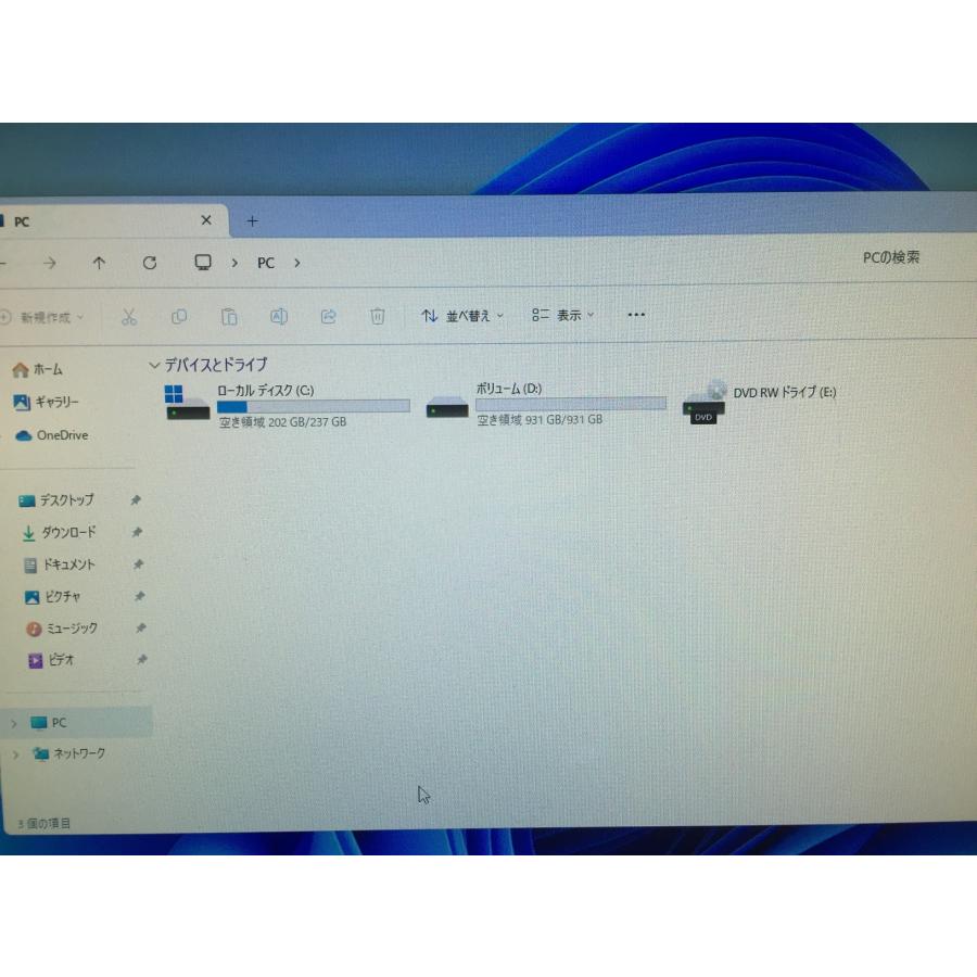 FRONTEER FRONTIER / Core i7 8700 8GB 新品 M.2 SSD 256GB + HDD 1TB