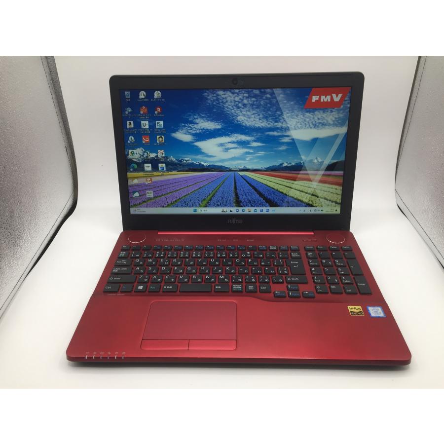 富士通 - FMVA53B2R i7 7700HQ1TB 一年保証残り約４カ月 FUJITSU 〔中古〕LIFEBOOK AH ルビーレッド FMVA53B2R Intel
