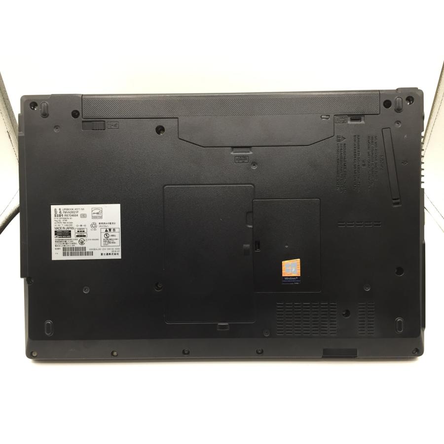 FUJITSU Notebook LIFEBOOK A573 Core i5 16GB HDD250GB DVD-ROM 無線LAN Windows10 64bitWPS Office 15.6インチ 中古 中古パソコン 【中古】 ノートパソコン FUJITSU Notebook LIFEBOOK A573 Core i5 16GB HDD500GB