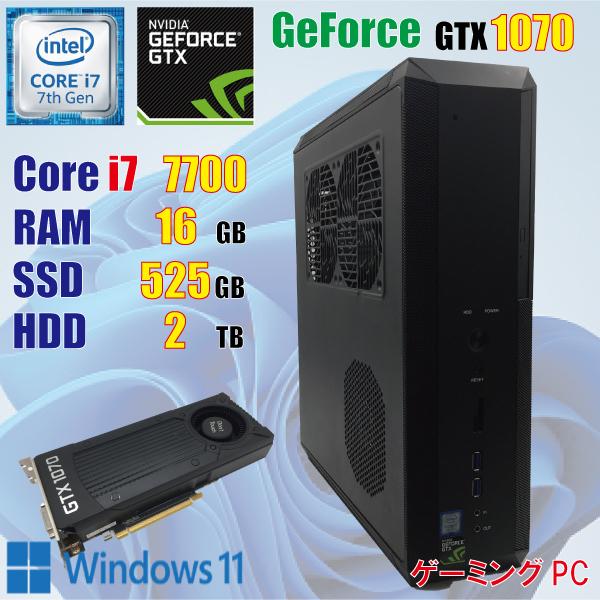 GALLERIA（サードウェーブ） ゲーミングPC / i7 7700 16GB GeForce