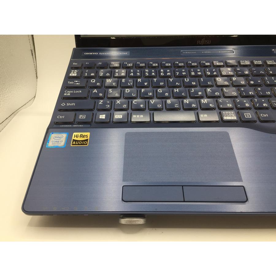 LIFEBOOK Fujitsu AH77/B3 / 8世代 i7 8550U 16GB 256GB + 1TB