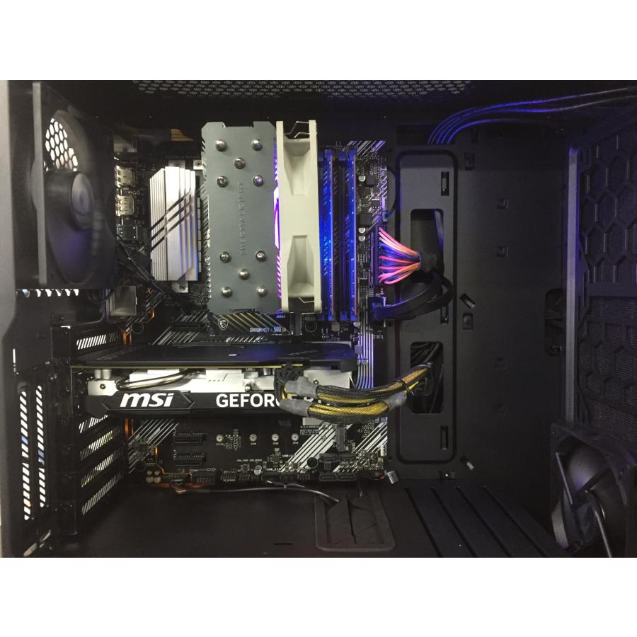 ゲーミングPC / i5 10400 16GB RTX4060 新品 M.2 500GB 新品ケース