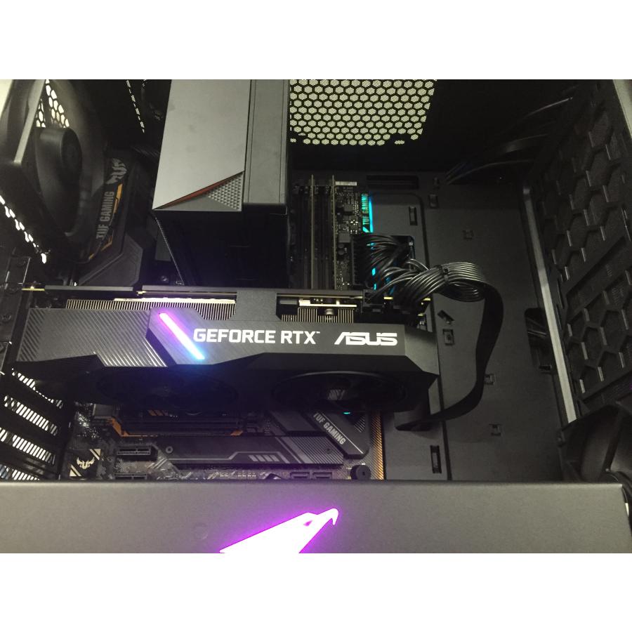 ゲーミングPC / i7 9700K 16GB RTX 2070SUPER M.2 512GB 850W 電源 