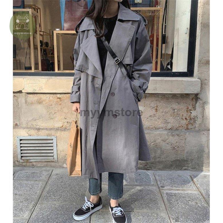 24時間限定 トレンチコート レディース スプリングコート ロング丈 アウター チェスター 秋 春 コート シンプル 激安ブランド Datalexonline Com Br
