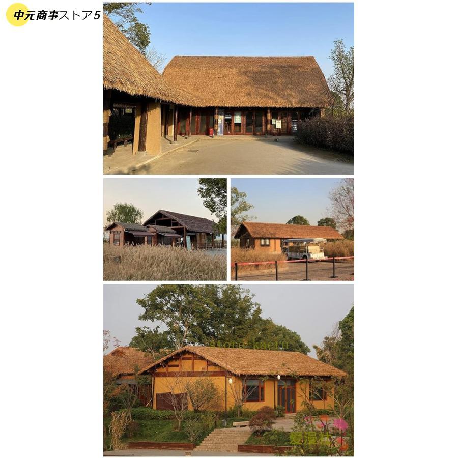 人工茅葺き屋根 偽物の藁 屋根の装飾茅葺 椰子の葉 藁葺きの家 人工茅葺き屋根 偽物の藁 屋根の装飾茅葺 椰子の葉 藁葺きの家