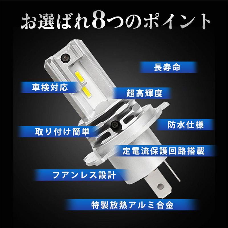 H4 LEDバルブ LED ヘッドライト 2個入 Hi/Lo切替 フォグランプ H4 LEDバルブ LED ヘッドライト 2個入 Hi/Lo切替 フォグランプ