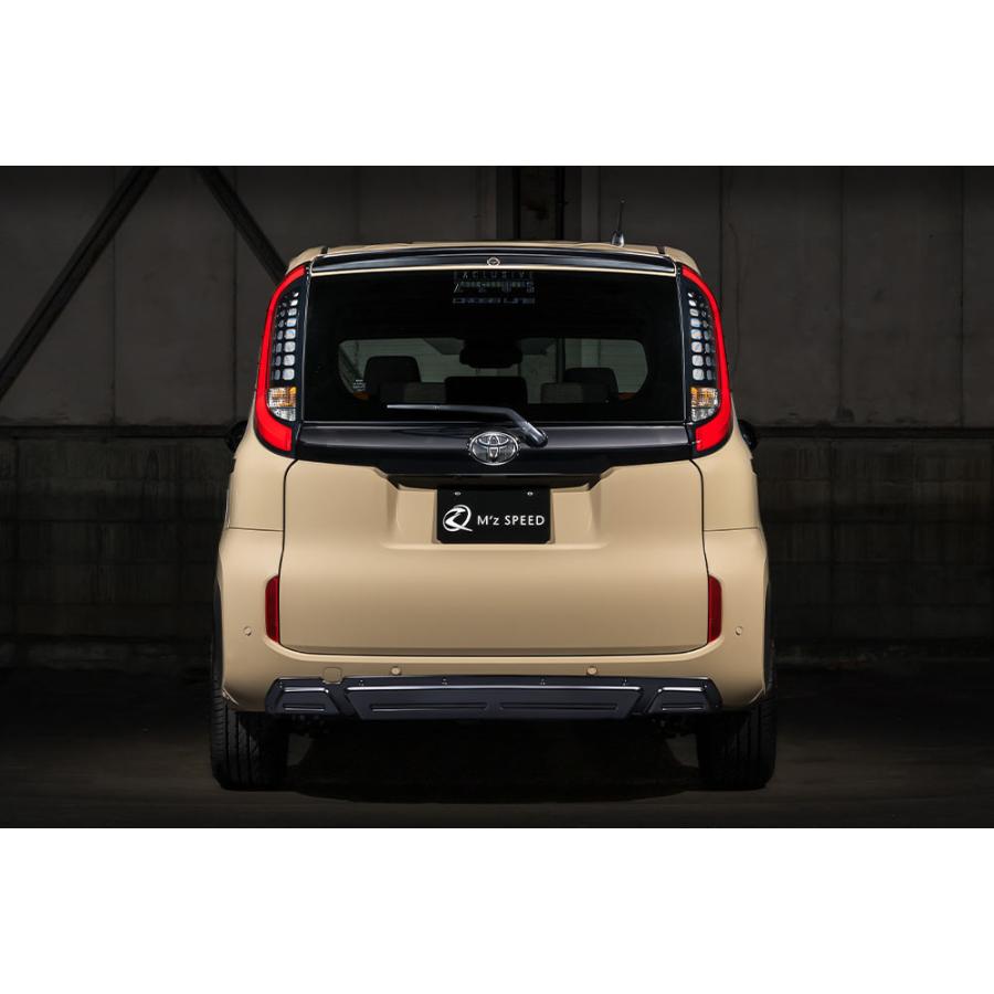 M'z SPEED [10系シエンタ]クロスライン リアバンパーガード【AES製