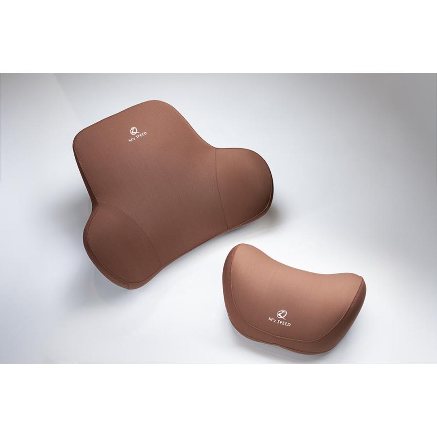 M'z SPEED ランバーサポート 首クッション付き エムズスピード M'z
