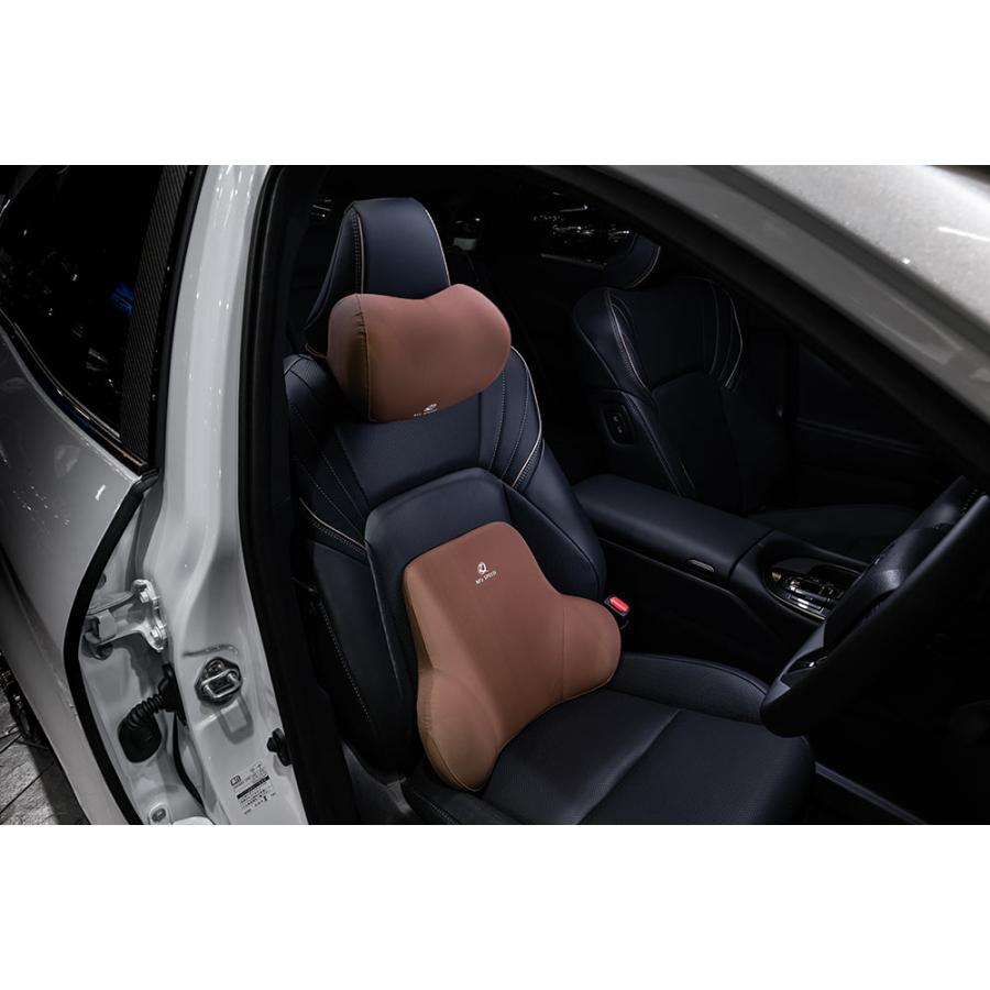 M'z SPEED ランバーサポート 首クッション付き エムズスピード M'z