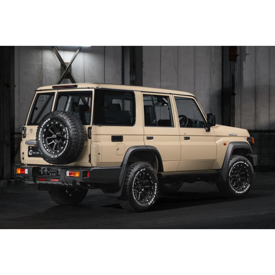 M'z SPEED 【つや消しブラック仕様】[ランドクルーザー70]クロスライン