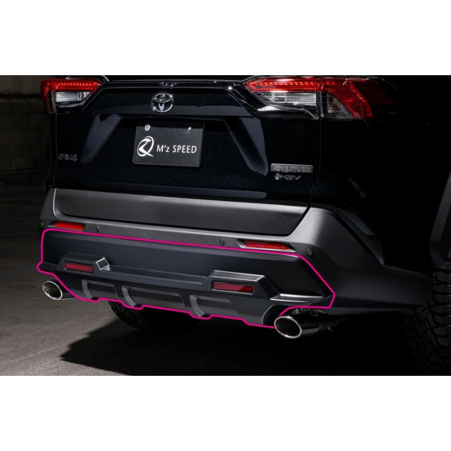 M'z SPEED 【つや消しブラック仕様】[50系 RAV4 Adventure]クロス