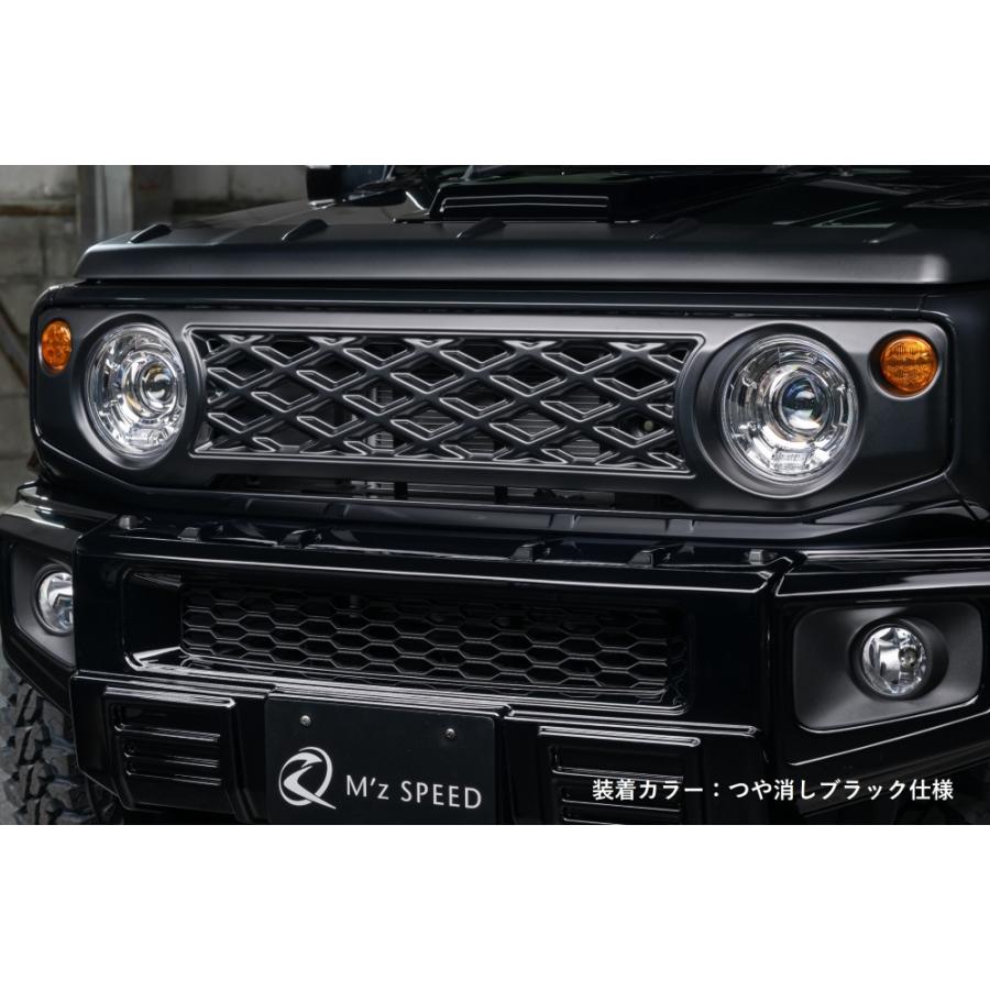 M'z SPEED 【つや消しブラック仕様】[JB64W ジムニー/JB74W シエラ