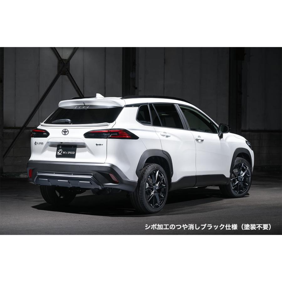 M'z SPEED 【つや消しブラック仕様】[10系カローラクロス 後期]クロス