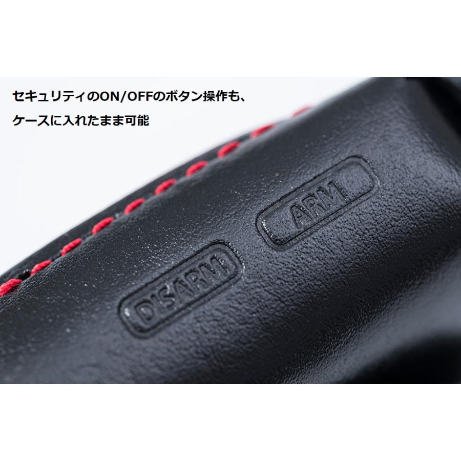 レザー ケース 黒 ボタン付き M'z SPEED 【5/6シリーズ】パンテーラ2way用 本革レザーケース