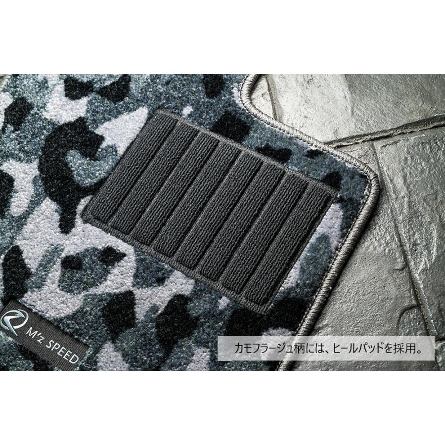 M'z SPEED 車種専用 フロアマット カモフラージュ柄【ジムニー