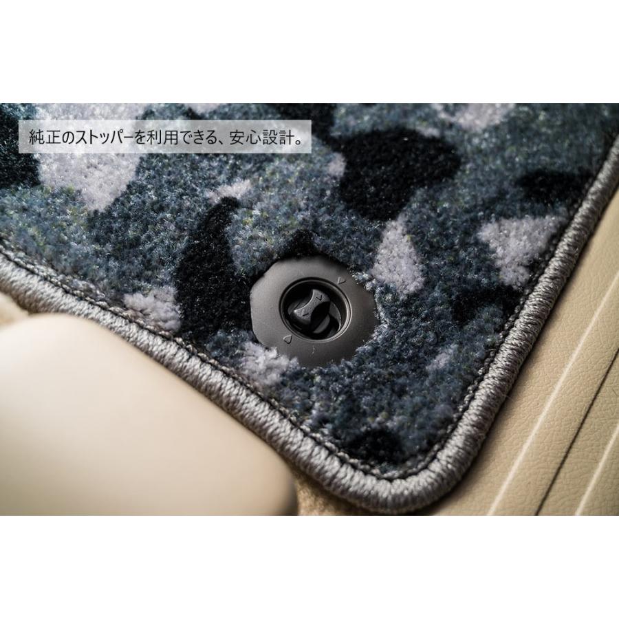 M'z SPEED 車種専用 フロアマット カモフラージュ柄【ジムニー