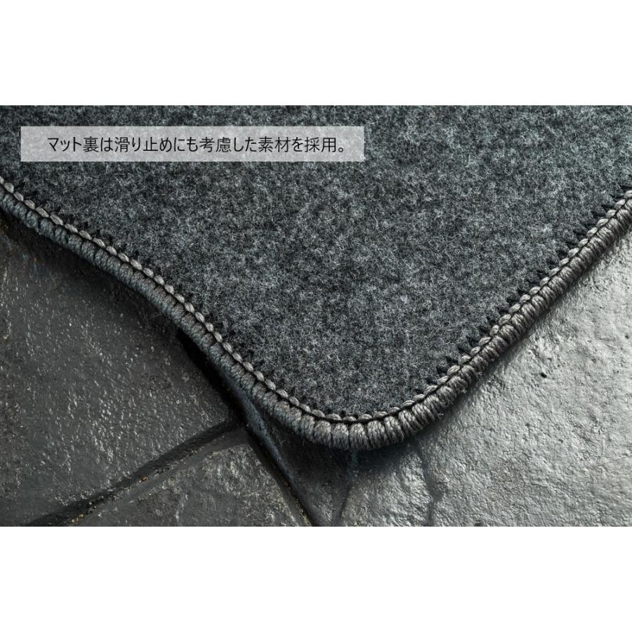 M'z SPEED 車種専用 フロアマット 縞板柄【ランドクルーザープラド