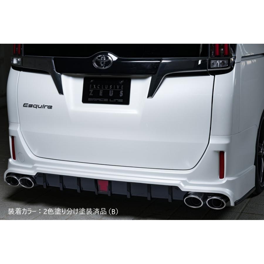 エスクウァイア　フロントバンパーエアロ付　最終値下げ中　早い物勝ち エスクウァイア フロントバンパーエアロ付 最終値下げ中 早い物