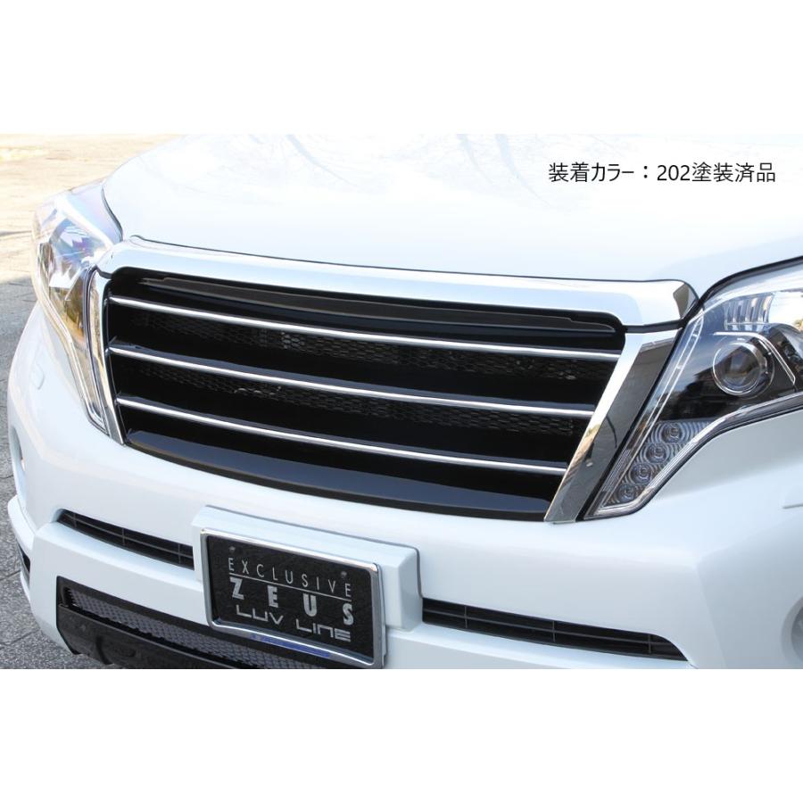 ランドクルーザー プラド フロントグリルセット M'z SPEED 【未塗装品】[150系ランドクルーザープラド 中期