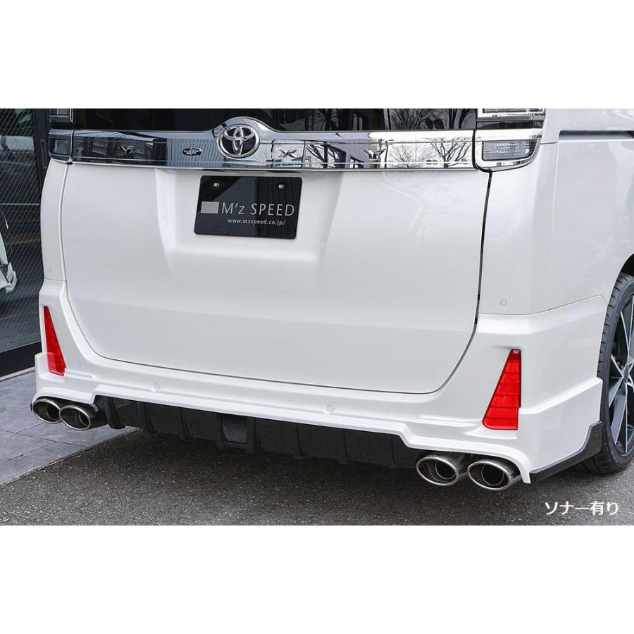 M'z SPEED 【未塗装品】[80系 ノア Si/ヴォクシー ZS]グレースライン