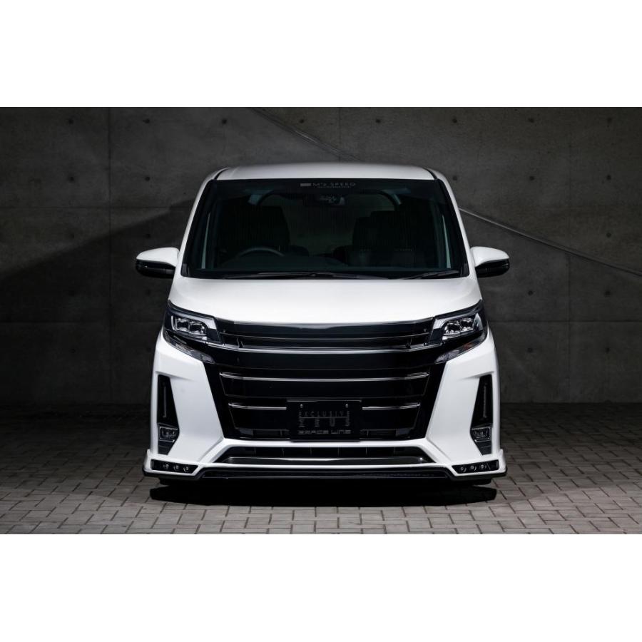 M'z SPEED 【未塗装品】[80系 ノア Si 後期]グレースライン フロント