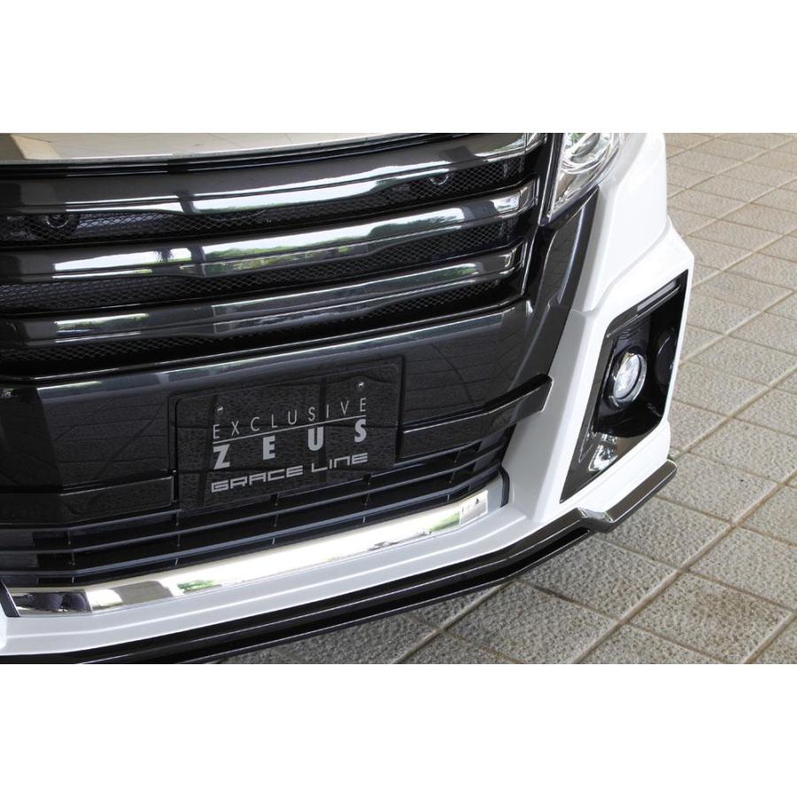 エアロバンパー グレー プラスチック メッキ KUHL】90系ノア NOAH レーシングフォルムカバー エアロパーツ