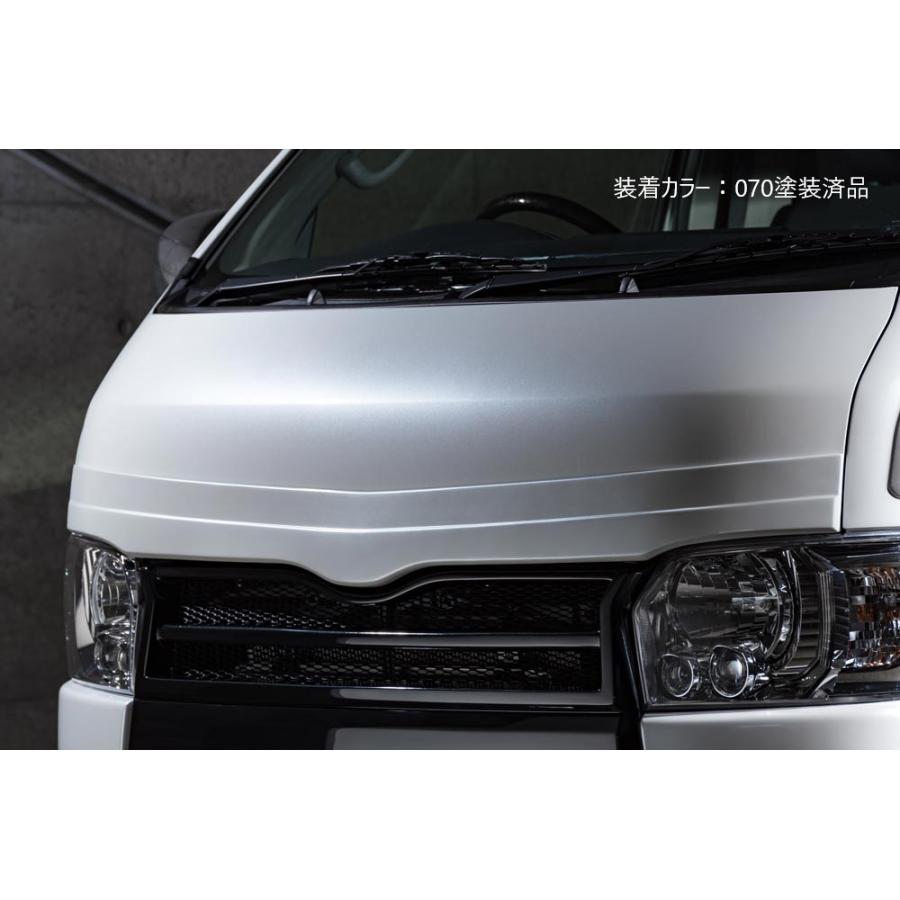 M'z SPEED 【未塗装品】[200系 ハイエースバン]グレースライン フード
