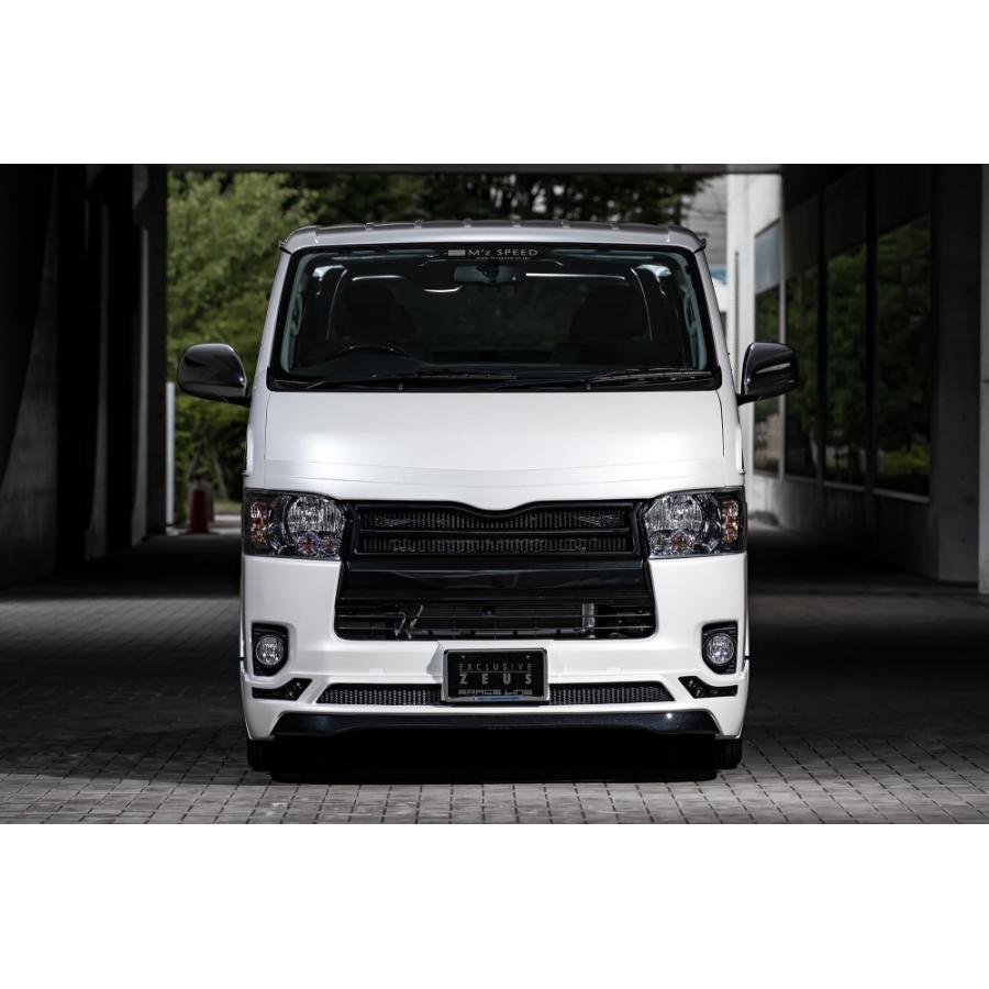 M'z SPEED 【未塗装品】[200系 ハイエースバン]グレースライン フード