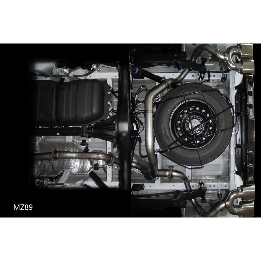 M'z SPEED 【マフラー】[200系 ハイエースバン]エキゾースト