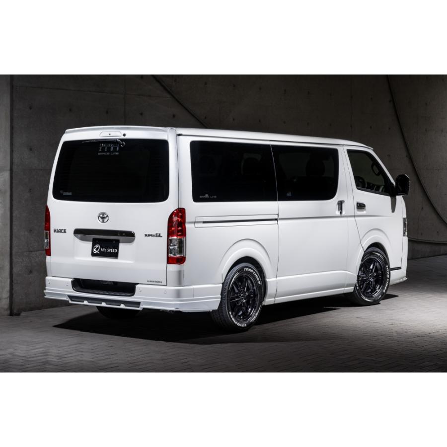 M'z SPEED 【つや消しブラック仕様】[200系 ハイエースバン]グレース