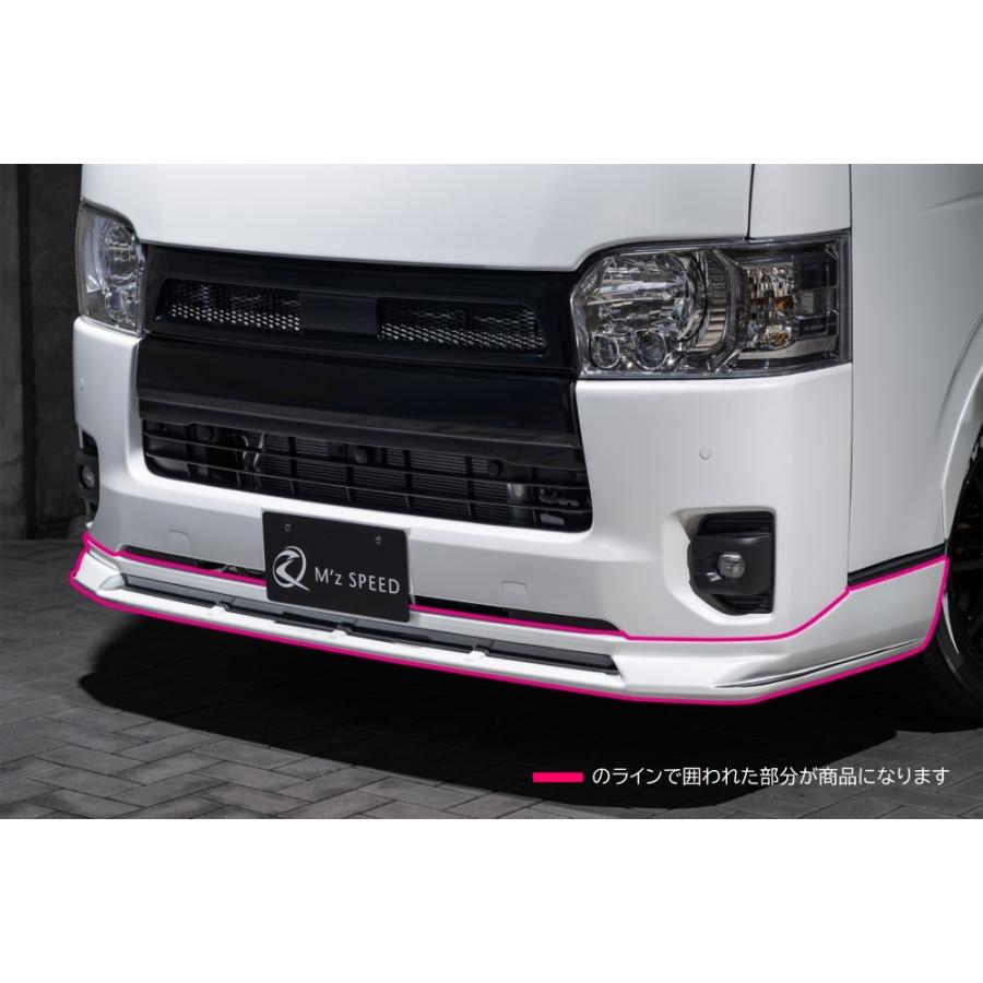 M'z SPEED 【つや消しブラック仕様】[200系 ハイエースバン]グレース