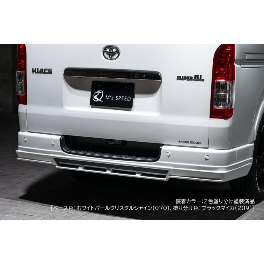 M'z SPEED 【つや消しブラック仕様】[200系 ハイエースバン]グレース