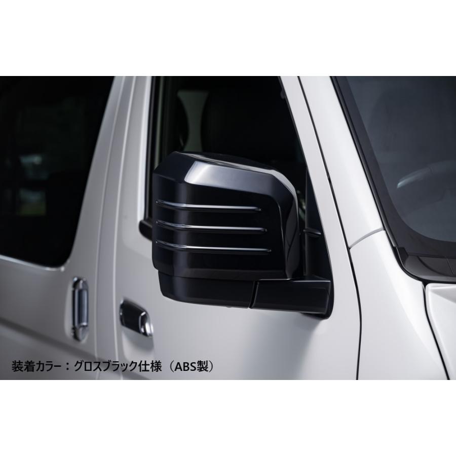 M'z SPEED ドアミラーカバー ピアノブラック ABS(表面アクリル