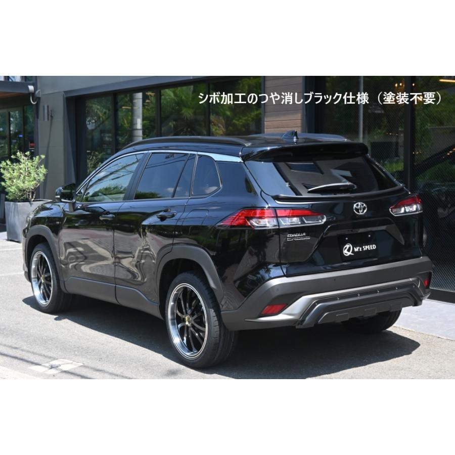 M'z SPEED 【つや消しブラック仕様】[カローラクロス]クロス