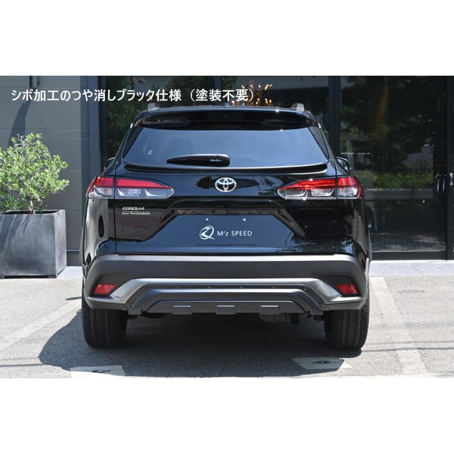 M'z SPEED 【つや消しブラック仕様】[カローラクロス]クロスライン