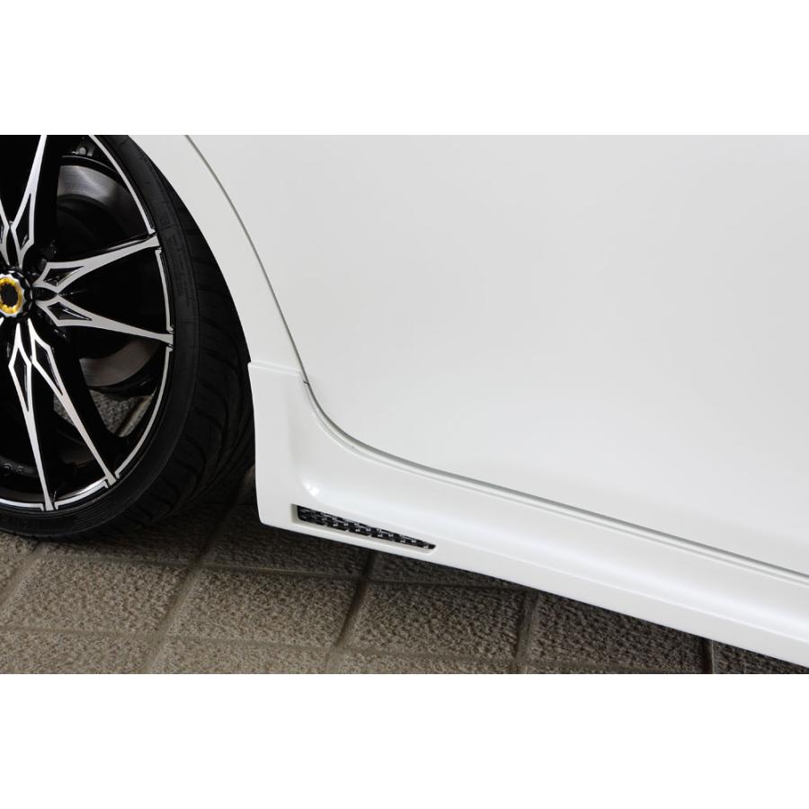 マークx130エムズスピードサイドステップ M'z SPEED 【未塗装品】[130系 マークX 後期]プルシアンブルー サイド