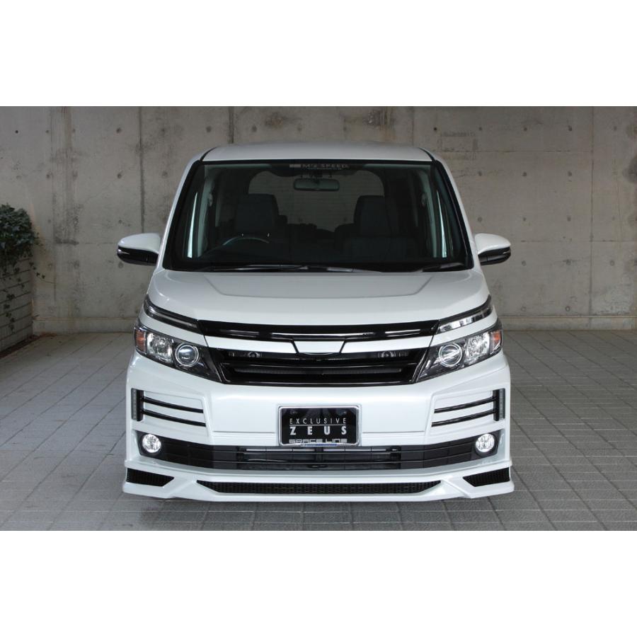 80ヴォクシー M'z SPEED ボンネットフードモール　前期用 M'z SPEED 【未塗装品】[80系 ヴォクシー 後期]グレースライン