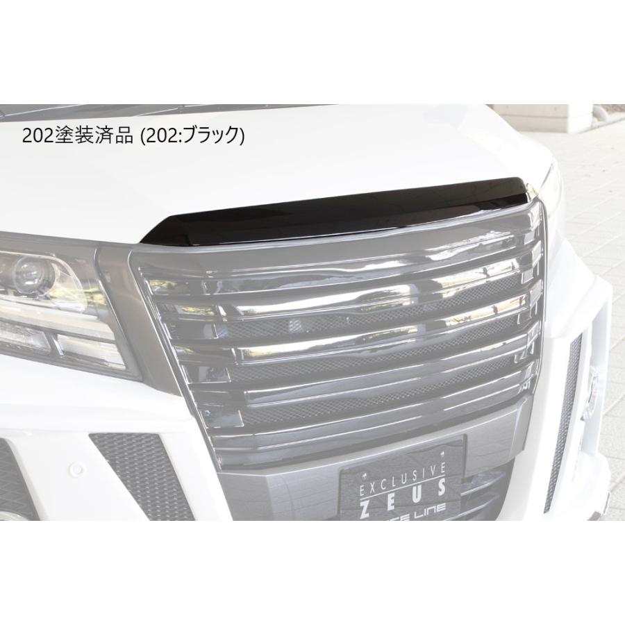 翔*ン様 アルファード30前期　M'zSPEEDフロントグリル　中古※後期型は取 M'z SPEED 【未塗装品】[30系アルファード 前期]グレースライン フード