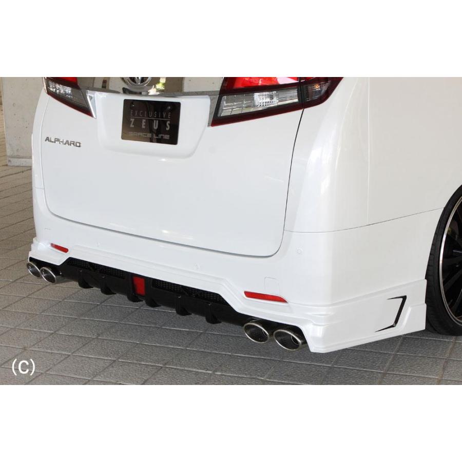 M'z SPEED 【未塗装品】[30系アルファード 前期 G/X]グレースライン