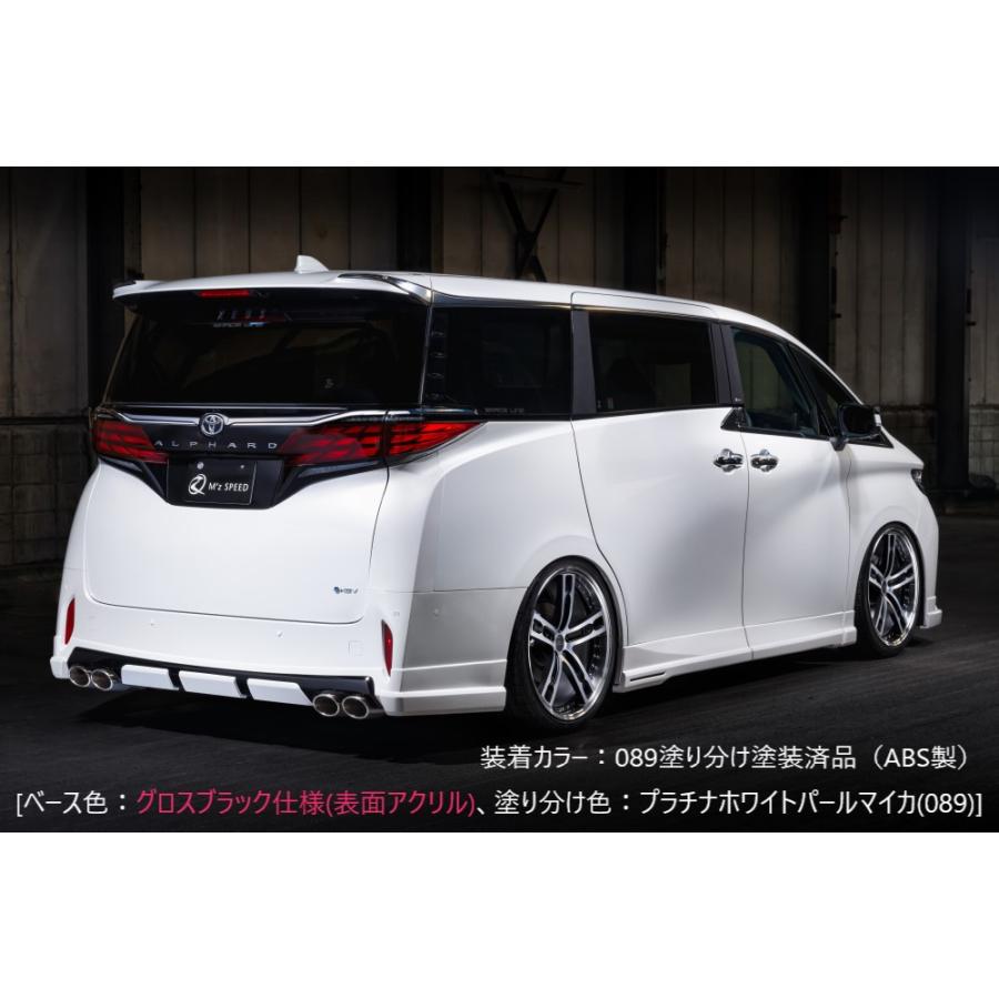 M'z SPEED 【グロスブラック仕様(マフラー4本出し用)】[40系